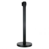 Showgear 2m Adjustable Crowd Barrier Black