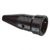 Showtec Rubber Connector Female CEE 7/VII