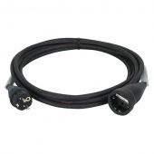 Showtec verlengkabel Schucko/Schucko 5m 3 x 1.5mm Titanex