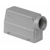  ILME 24p. Kabeldeel met Side Entry PG21 Grijs 