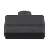  ILME 16/72p. Kabel deel met Top Entry PG21 Zwart 