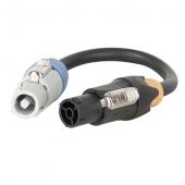 Showtec Power Pro Out to Power Pro True In Verloop kabel