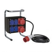 Showgear Powersplit 3 CEE 16A krachtstroom verdeler