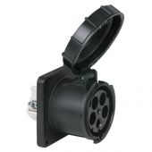 Showtec CEE 125A 400V 5p Socket Female