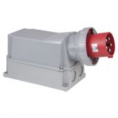 Showtec CEE 125A 400V 5p Wallmount Male