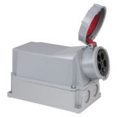Showtec CEE 125A 400V 5p Wallmount Female