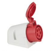 Showtec CEE 16A 400V 5p Wallmount Female