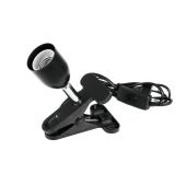 EUROLITE klemhouder voor E-14 lamp met snoer stekker en schakelaar