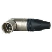 Neutrik haakse xlr plug 3 polig male ( Last pieces )