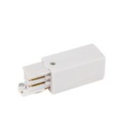 Artecta 3-Phase Left Feed-In Connector White - RAL9003