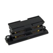 Artecta 3-Phase Straight Connector Black - RAL9004