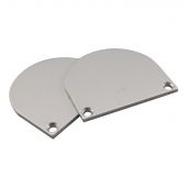 Artecta Eindkap set voor Profile Pro-Line 34 (2 stuks) Aluminium - rond