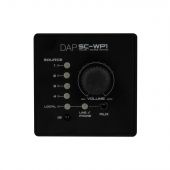 DAP SC-WP1 Wandpaneelafstandsbediening voor SC-5.2 Source Control - Zwart