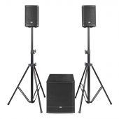DAP Pure Club 12 12" Sub + 6" Tops Actieve luidsprekerset zonder DSP