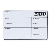 Dap Audio Flightcase Label DMT, magnetisch met 3M tape en markeerstift