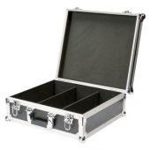 Case for 60 CD s Specifications Afmetingen: 460 x 200 x 250 mm (LxBxH) Gewicht: 3,98 kg Deksel verwijderbaar