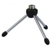 Showgear Mini Desk Mic. Stand
Chrome, 8 cm