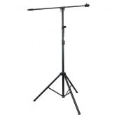 Showgear Microfoon Statief voor Overhead microfoon 147cm tot 325 cm hoogte instelbaar