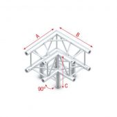 Milos QLM30 Corner 3-way 90 Deco-22 Quatro Truss Deco-vierkant