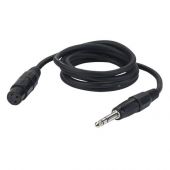 Dap Audio FL036 Female XLR naar stereo jack microfoonkabel 6 mtr