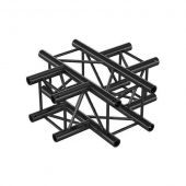 Milos QCV41|4WAY BLACK Cross 4-way Pro-30 Square G Truss