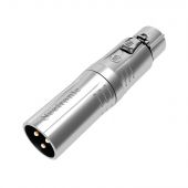 Seetronic XLR 3P male naar XLR 5P female