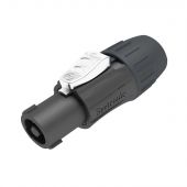 Seetronic Speaker 4P Connector, male Zwarte behuizing - zwarte eindkap