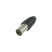 Neutrik XLR 'Heavy Duty' IP connector 3p Male Silver Housing, silver contacts
