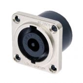 Neutrik 8p. Speakon Chassis PCB mount Male Nickel housing