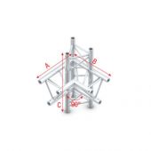 Milos ACB45 - PT30015 90°Hoek up/down, left Pro-30 Triangle P Truss