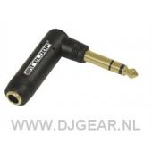 Haakse Jack Jack verloop stereo voor headphone's 