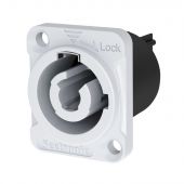 Seetronic Power Pro Chassisconnector Wit - Schroefklemmen