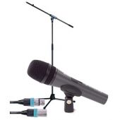 SENNHEISER E 835 S MICROFOON + K&M Statief en kabel