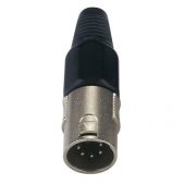 Dap XMK105NB XLR Male connector 5 polig