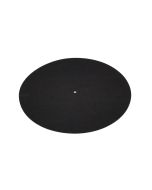 OMNITRONIC Slipmat, antistatisch, neutraal zwart