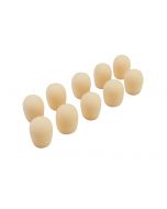 OMNITRONIC UHF-100 plopkapje ,skin-colored 10x voor headset microfoon