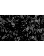 Showgear Show Confetti Metal Black, Rectangle, 1 kg Flameproof