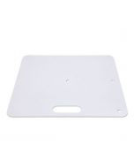 Wentex Baseplate 450(l) x 450(w)mm - 8Kg, White (powder coated)