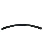 Wentex Eurotrack - Rail - Curved - 1/4 circle Without splice, 50(r)cm, Black (powder coated)
