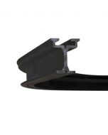 Wentex Eurotrack - Corner 90 degree - Black R=500 mm