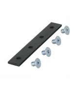Wentex Eurotrack - Connection strip Black (powder coated) 