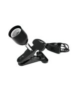 EUROLITE klemhouder voor E-27 lamp max 60 watt met snoer en schakelaar