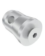 Milos truss CON88F Half Conical Connector F-truss met thread M10 incl. Bolt for Baseplate