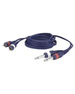 DAP FL23150 verloop kabel van cinch / RCA naar jack 1,5 mtr
