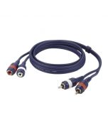 DAP FL27150  RCA verlengkabel van 2x cinch naar 2x cinch 1,5 mtr