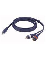 DAP FL303 stereo mini jack naar 2 x cinch / RCA plug 3 mtr