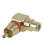 Dap FLA16 RCA Male to RCA Female 90° adapter