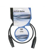 DAP FLX0175 Gebalanceerde XLR kabel 0,75 mtr X-type connectoren