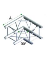 Milos QCF21 Vierkant Truss Hoek 90°