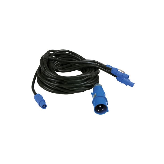 DMT Powercable P12,5 Tour 10 m 6x Powercon out 